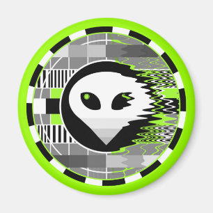 Aimant circulaire TV Alien