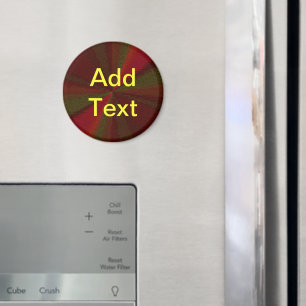 Aimant Circular Gradient Patchwork Red to Green