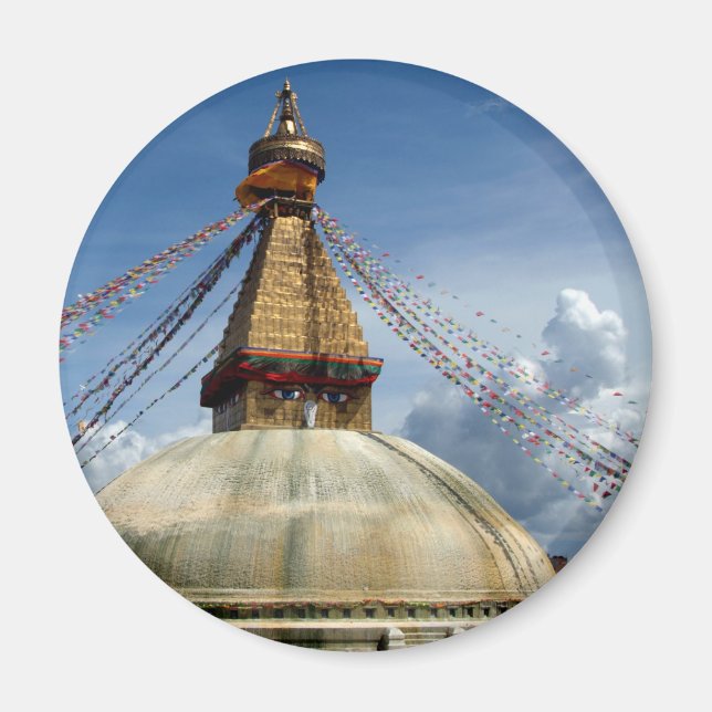 Aimant Circuler la Stupa Boudha (Devant)