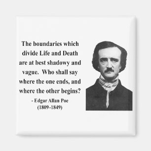 Aimant Citation 10b d'Edgar Allen Poe