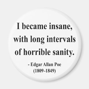 Aimant Citation 2a d'Edgar Allen Poe