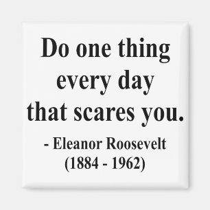 Aimant Citation 2a d'Eleanor Roosevelt