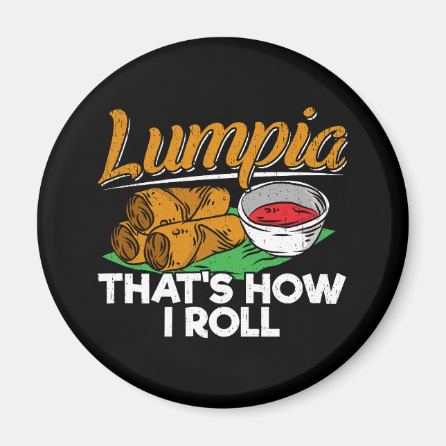 Aimant Citation alimentaire philippine Lumpia (Devant)