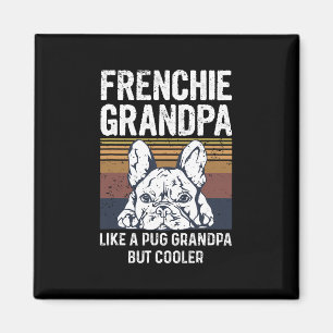 Aimant Citation Bulldog Pour Votre Grand-Père Français