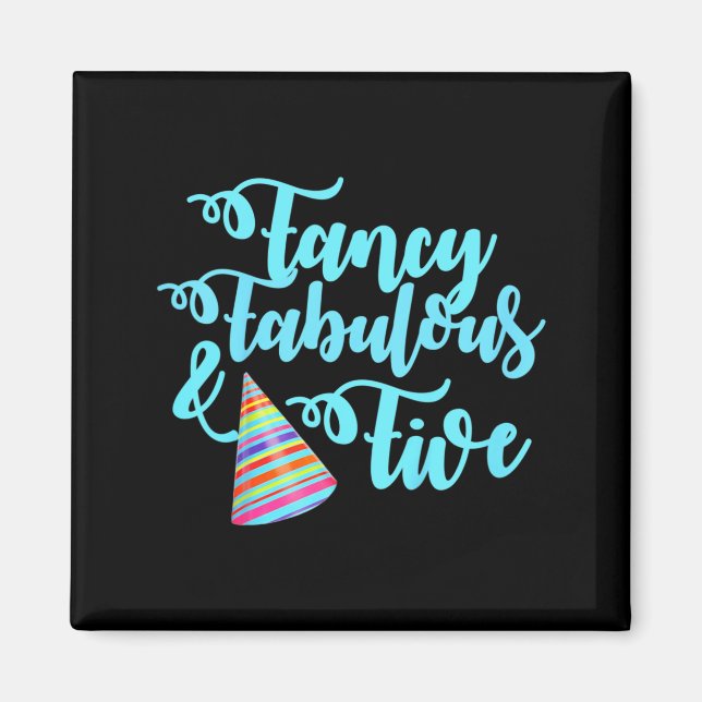 Aimant Citation d'anniversaire pour enfants Fantastique e (Devant)
