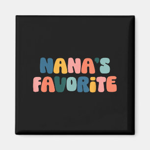 Aimant Citation de bébé de famille préférée de Nana Granh