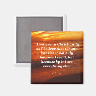 Aimant Citation De C. S. Lewis Sur Le Christianisme