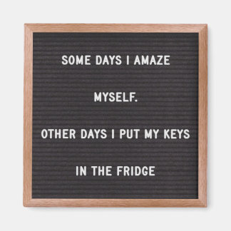 Aimant Citation de confiance amusante