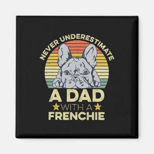 Aimant Citation De French Bulldog Pour Votre Père Françai
