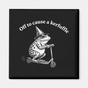 Aimant Citation de grenouille drôle malice humour fantais