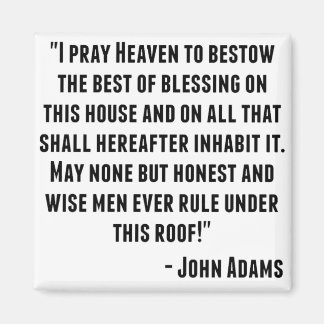 Aimant Citation de John Adams