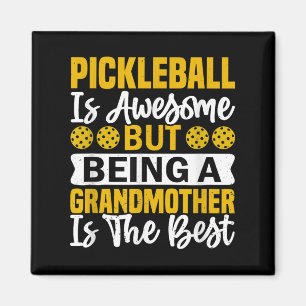 Aimant Citation de joueur de pickleball amusant Picklebal