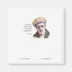 Aimant Citation de Kerr/London James Joyce & "Dieu a parl