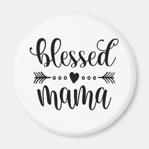 Aimant Citation de la Fête des mères de Maman bénie  M