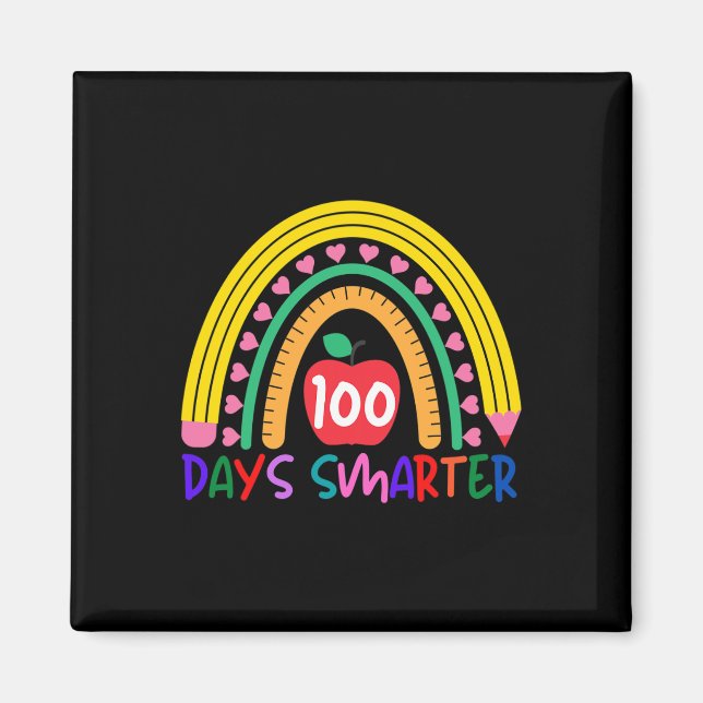 Aimant Citation De L'Enseignant 100 Jours De L'Enseignant (Devant)