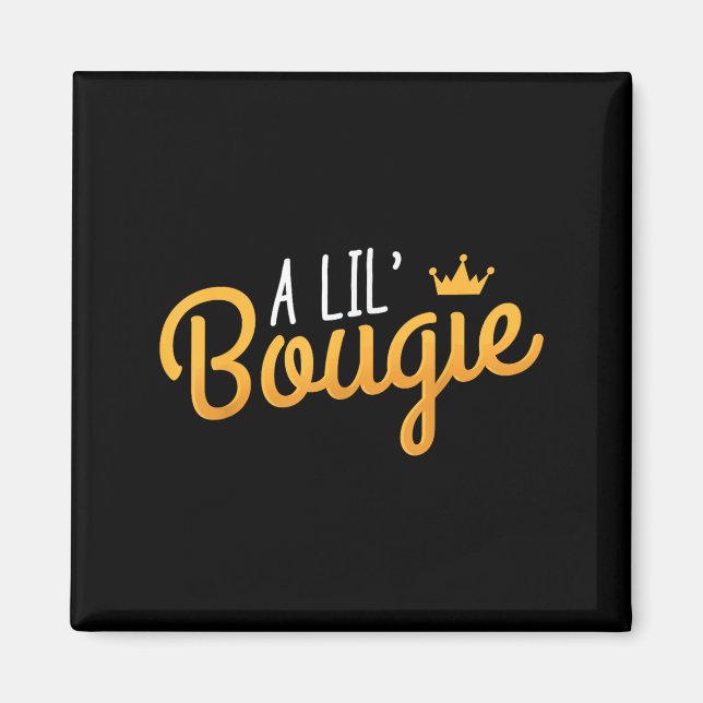 Aimant Citation de l'Humour Lil Bougie (Devant)