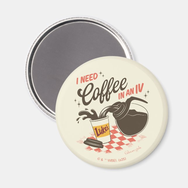 Aimant Citation de Luke's Coffee IV de Gilmore Girls (Recto/Verso)