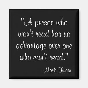 Aimant Citation de Mark Twain