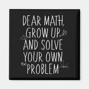 Aimant Citation De Maths Drôle Pour Filles Garçons Ados H