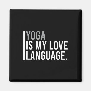 Aimant Citation de mème de Yoga Yin