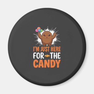 Aimant Citation de Monstre de Bonbons d'Halloween Design