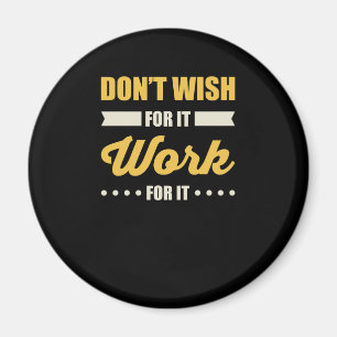 Aimant Citation de motivation inspirée de succès