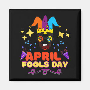 Aimant Citation de naissance pour le poisson d'avril pour