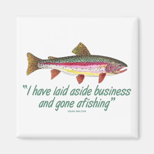Aimant Citation de pêche (Devant)