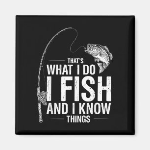 Aimant Citation de poisson drôle c'est ce que font les po