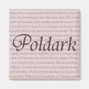 Aimant Citation de Poldark