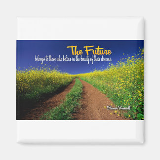 Aimant Citation de rêve inspirationnelle — Eleanor Roosev