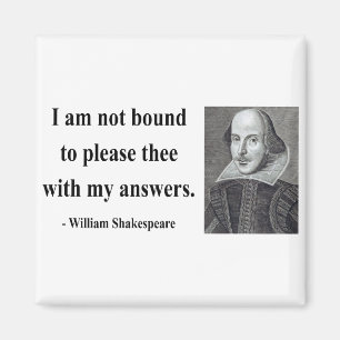 Aimant Citation de Shakespeare 9b