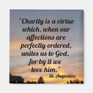 Aimant Citation de St Augustine