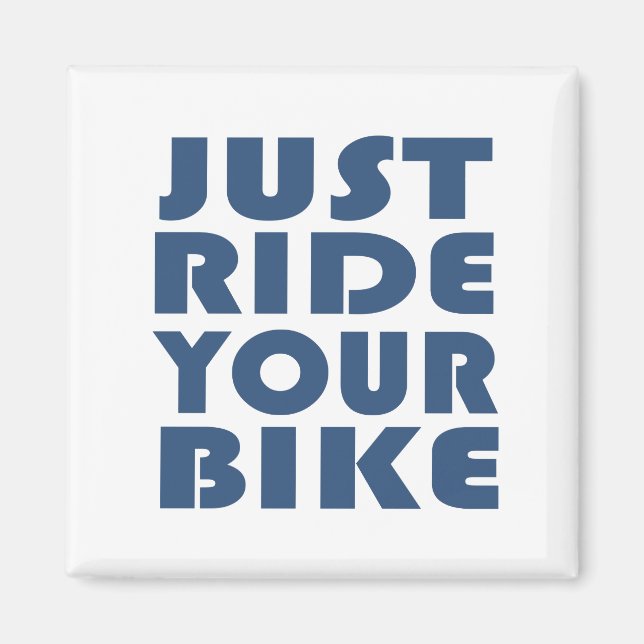 Aimant Citation de VTT motivationnel - Cyclisme drôle (Devant)