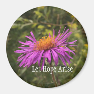 Aimant Citation d'espoir inspirationnelle Plutôt Purple G