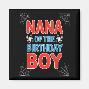 Aimant Citation drôle Nana du garçon d'anniversaire Thème