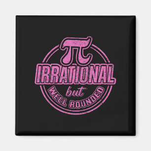 Aimant Citation du 14 mars de la journée Pi - Irrationnel