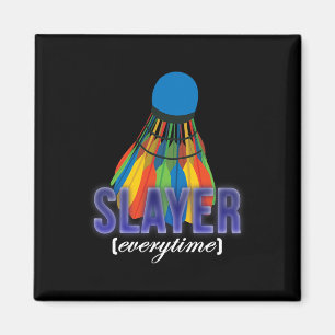 Aimant Citation du joueur de badminton