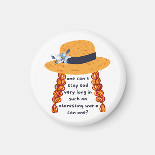 Aimant Citation du livre Anne Of Green Gables Shirley