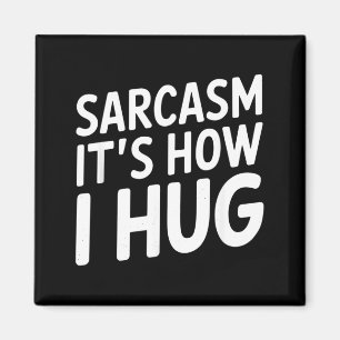 Aimant Citation humoristique typographie humour sarcasme