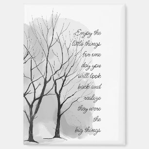 Aimant Citation Inspirante de Vie Profitez des Petites Ch