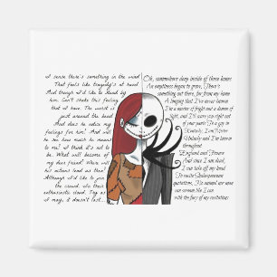 Aimant Citation Jack & Sally