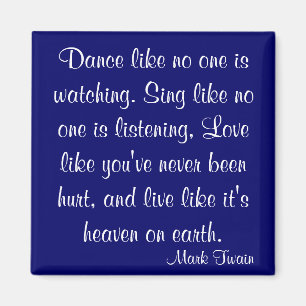 Aimant Citation Mark Twain