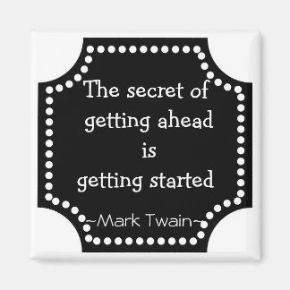 Aimant Citation Mark Twain - Don Inspirationnel