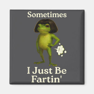Aimant Citation Parfois Juste Petant Grenouille Grenouill
