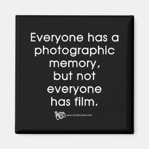Aimant Citation photographique de mémoire