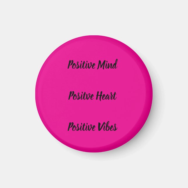 Aimant Citation Positive  (Devant)
