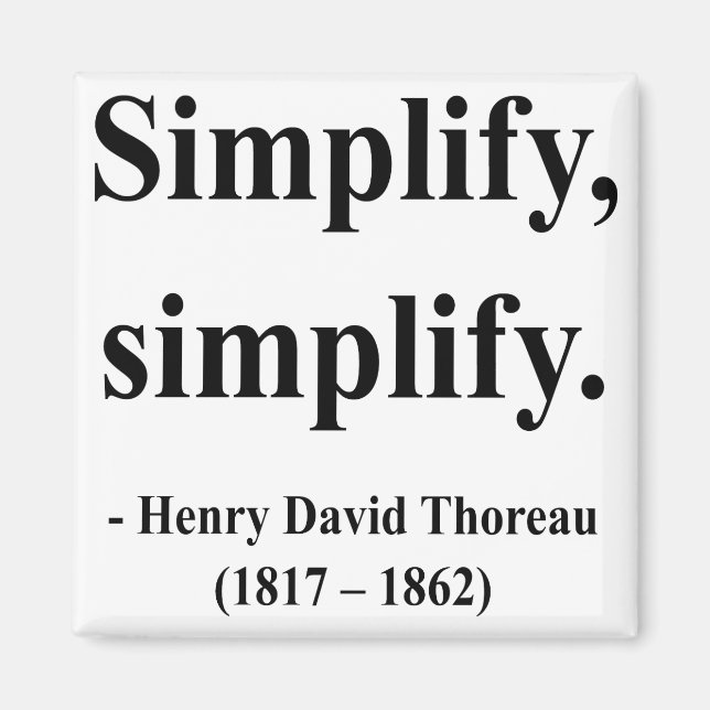 Aimant Citation Thoreau 1a (Devant)