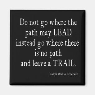 Aimant Citation vintage Emerson Inspirational Leadership