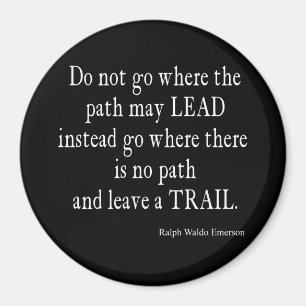 Aimant Citation vintage Emerson Inspirational Leadership